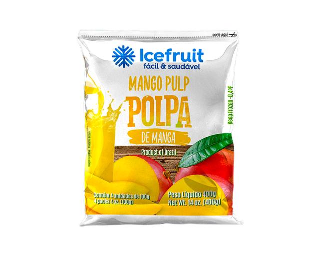 Centro de producción frotis Primer ministro Pulpa De Mango 100% Bio - AÇAI TE AMO